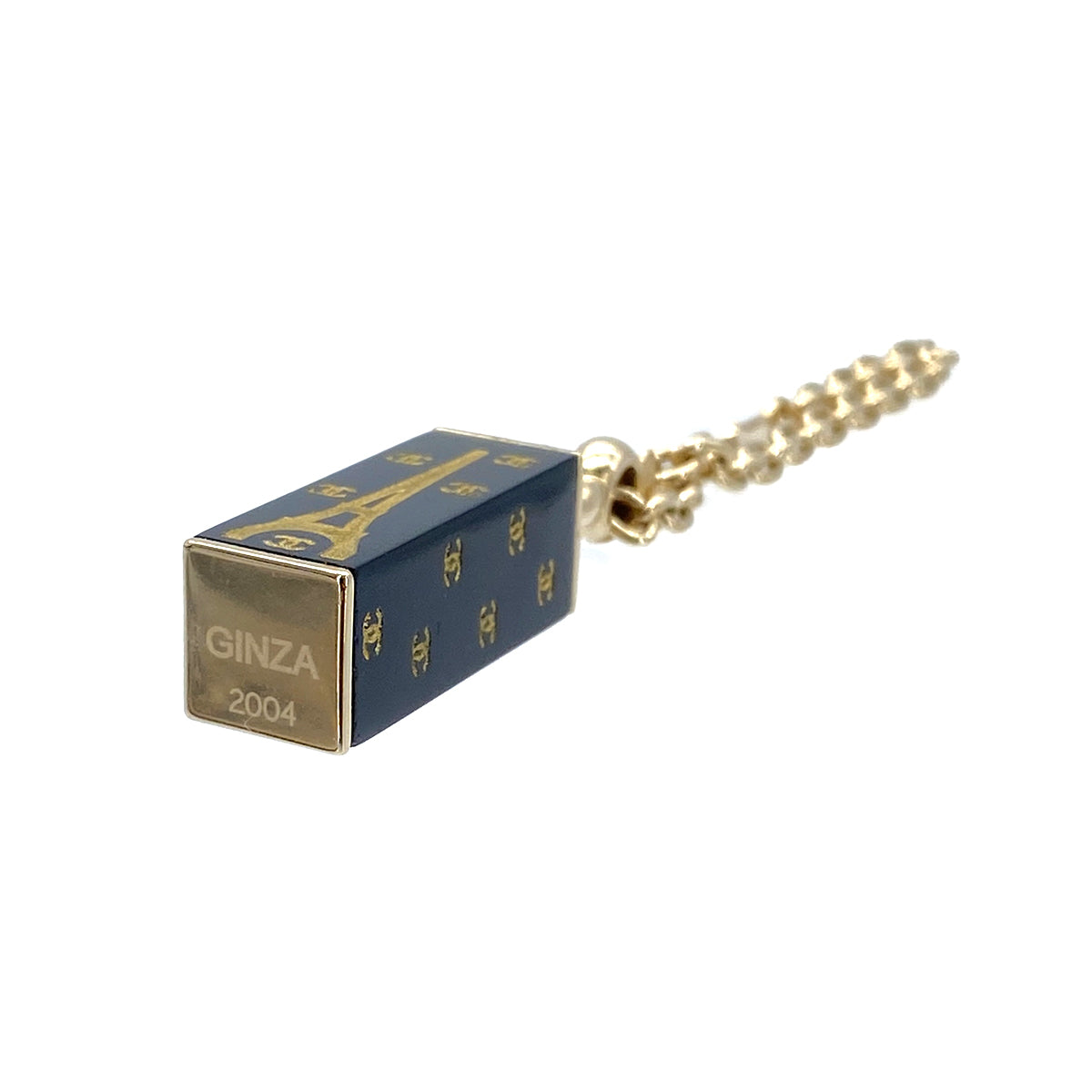 CHANEL COCOMARK EIFFEL TOWER KEY HOLDER BLACK 05C 90275811