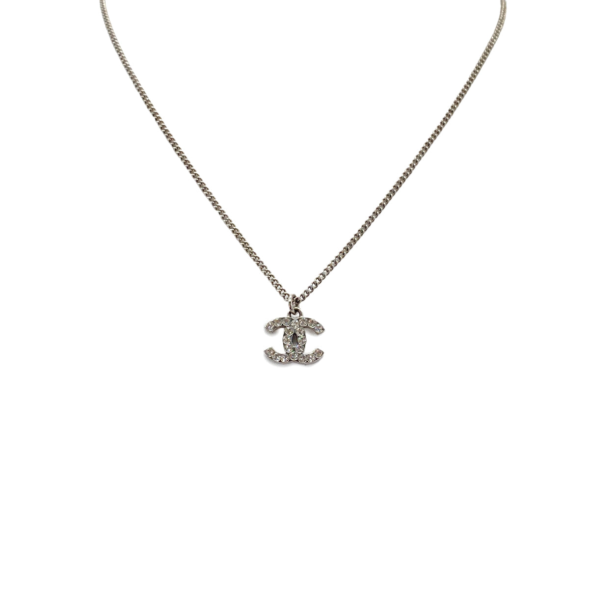 CHANEL NECKLACE COCOMARK RHINESTONE ACCESSORY F12V 90275815
