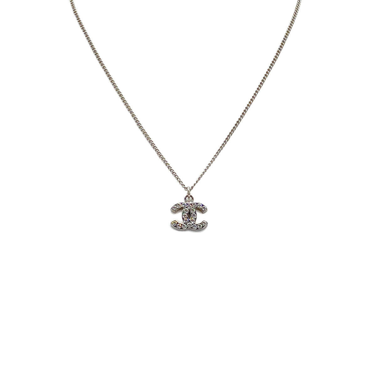 CHANEL NECKLACE COCOMARK RHINESTONE ACCESSORY B12V 90275816