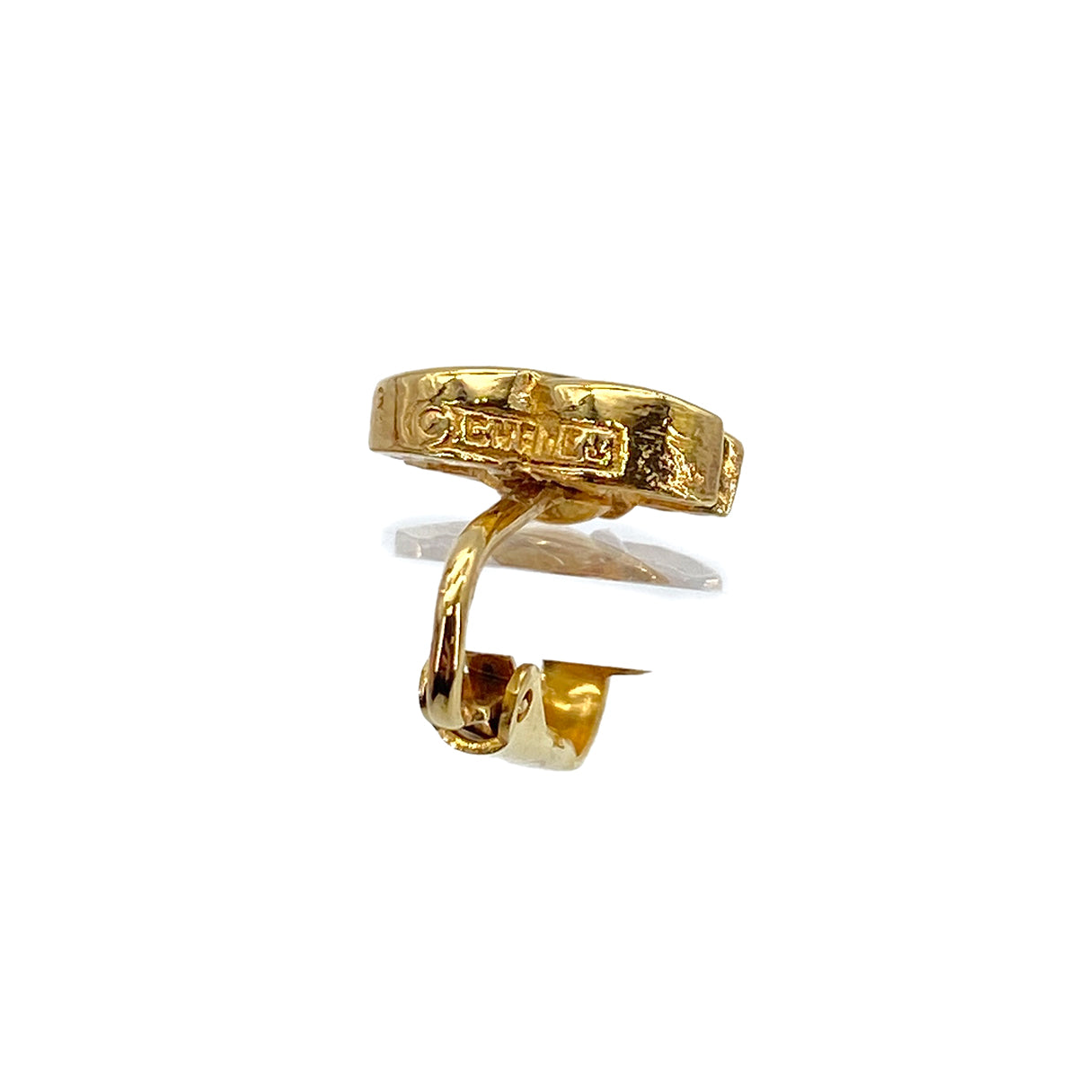 CHANEL VINTAGE EARRINGS COCOMARK GOLD ACCESSORY 90275834