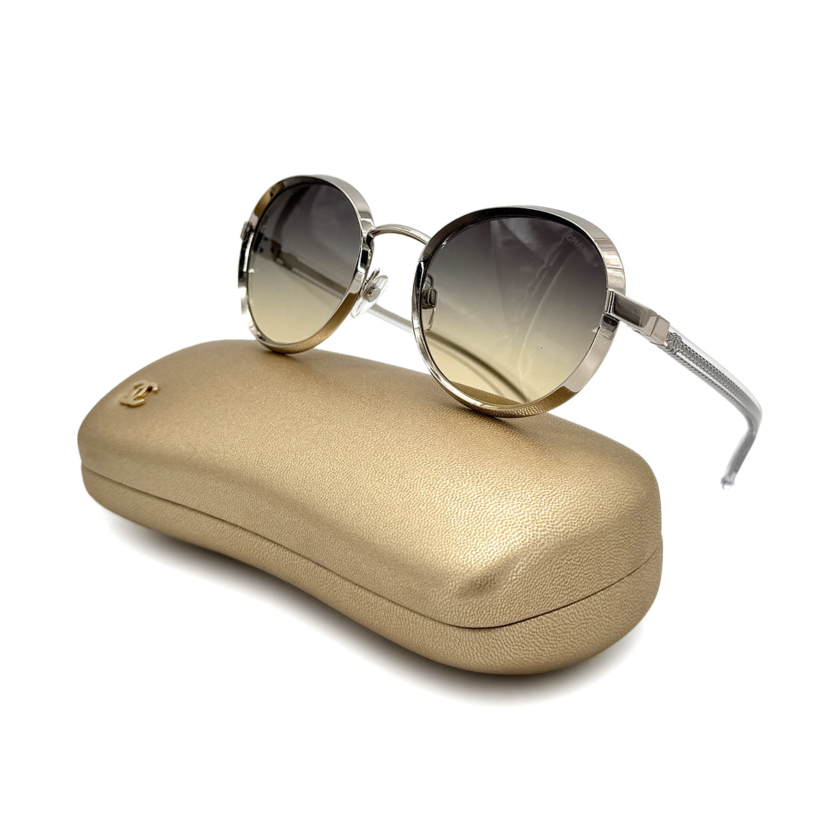 CHANEL SUNGLASSES COCOMARK GRAY EYEWEAR 90275837