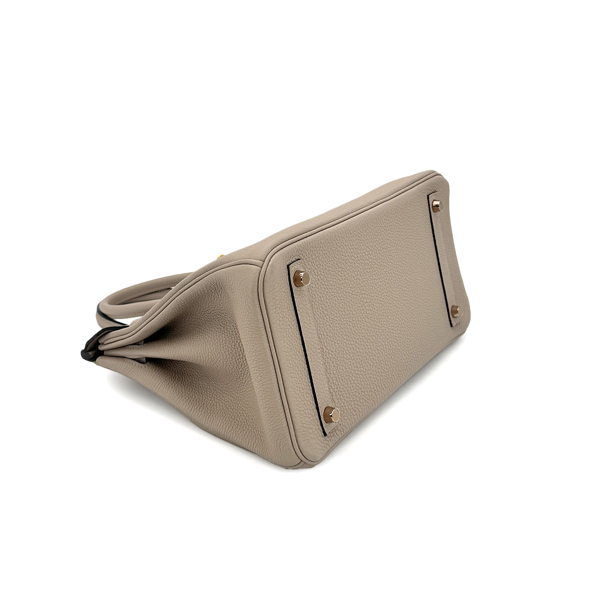 HERMES BIRKIN 30 GRIS TOURTERELLE TOGO HAND BAG C GHW 90275888