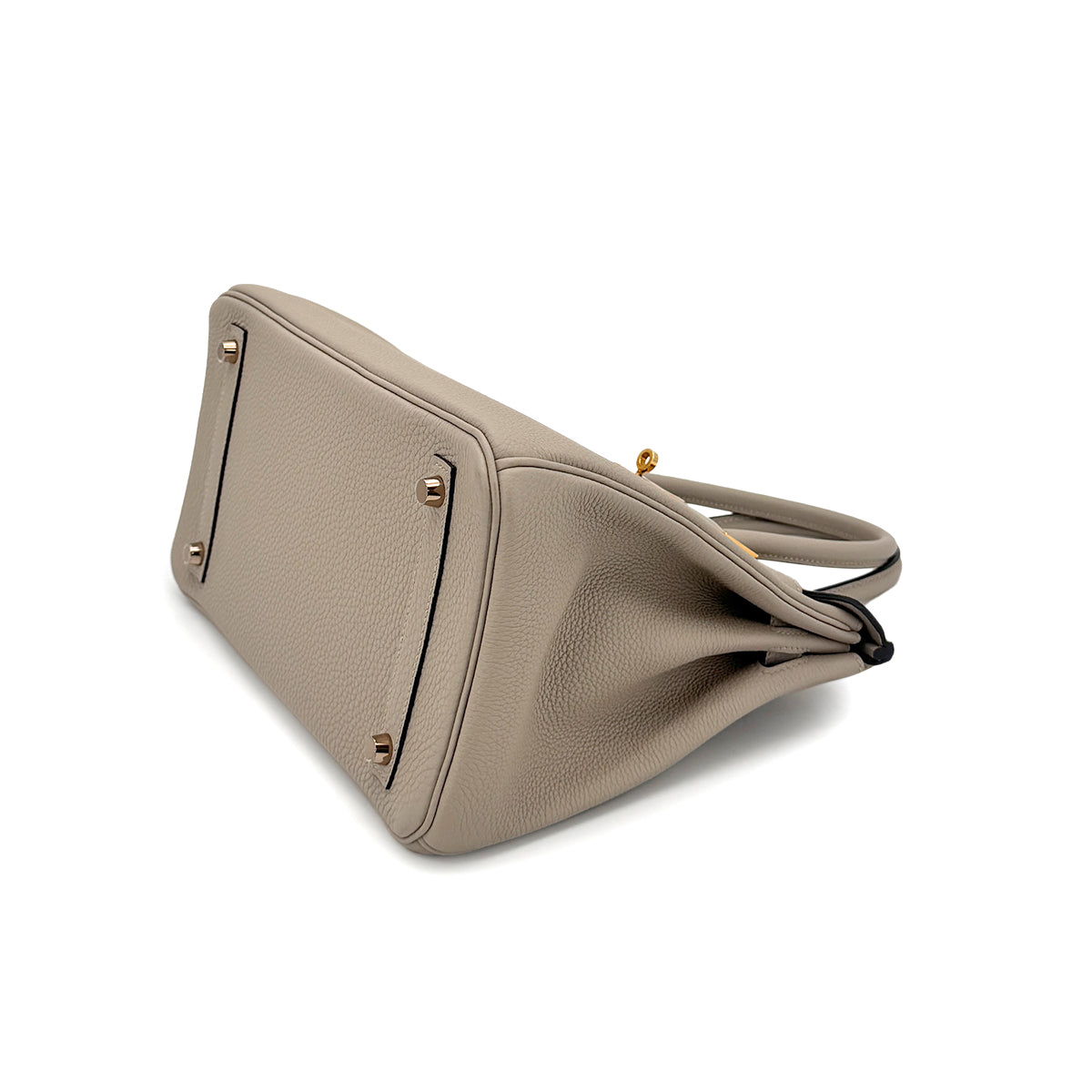 HERMES BIRKIN 30 GRIS TOURTERELLE TOGO HAND BAG C GHW 90275888