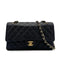 CHANEL VINTAGE CLASSIC FLAP MEDIUM CHAIN SHOULDER BAG BLACK CAVIAR SKIN 90275890 - PURPOSE