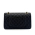 CHANEL VINTAGE CLASSIC FLAP MEDIUM CHAIN SHOULDER BAG BLACK CAVIAR SKIN 90275890 - PURPOSE