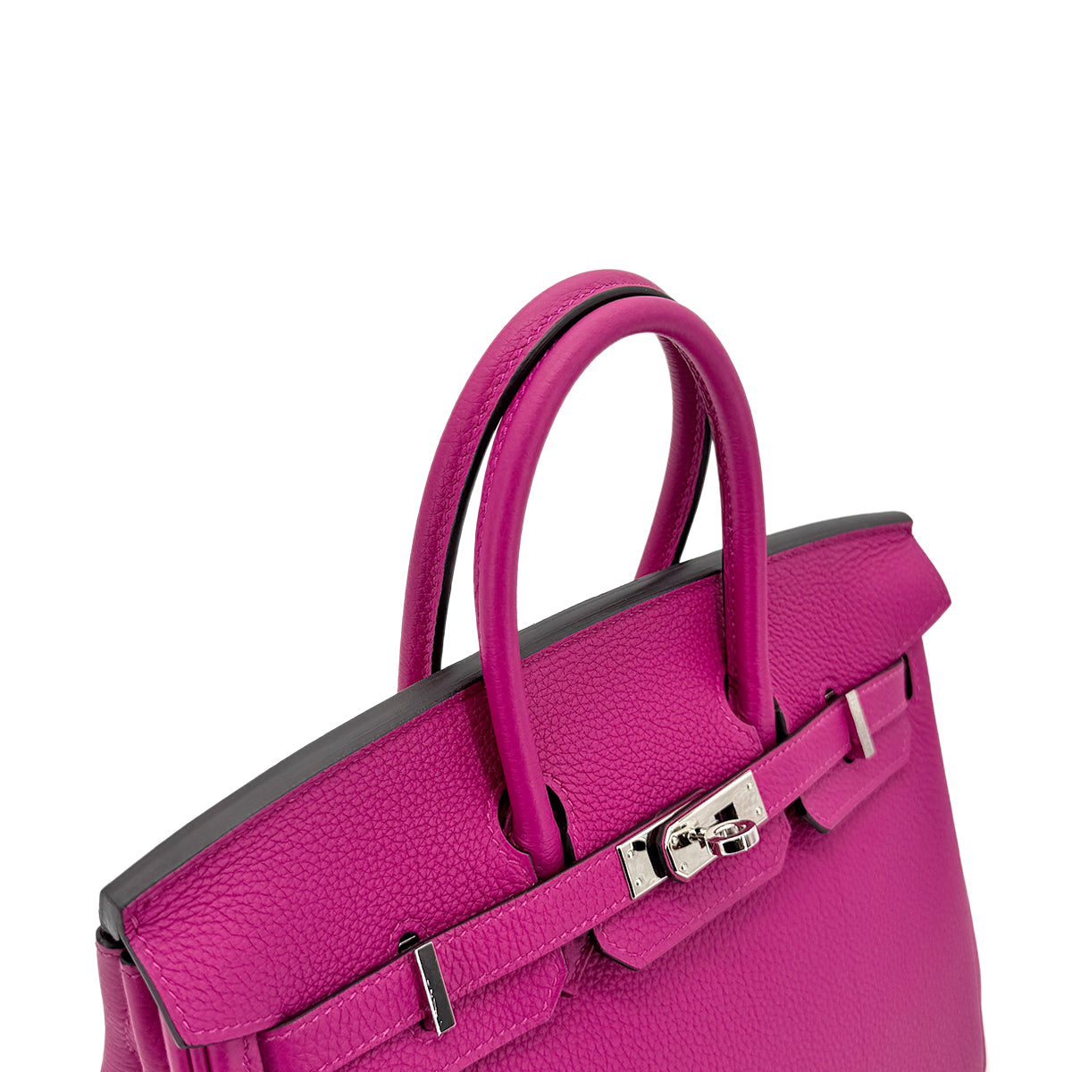 HERMES BIRKIN 25 ROSE PURPLE TOGO HAND BAG C SHW 90275896