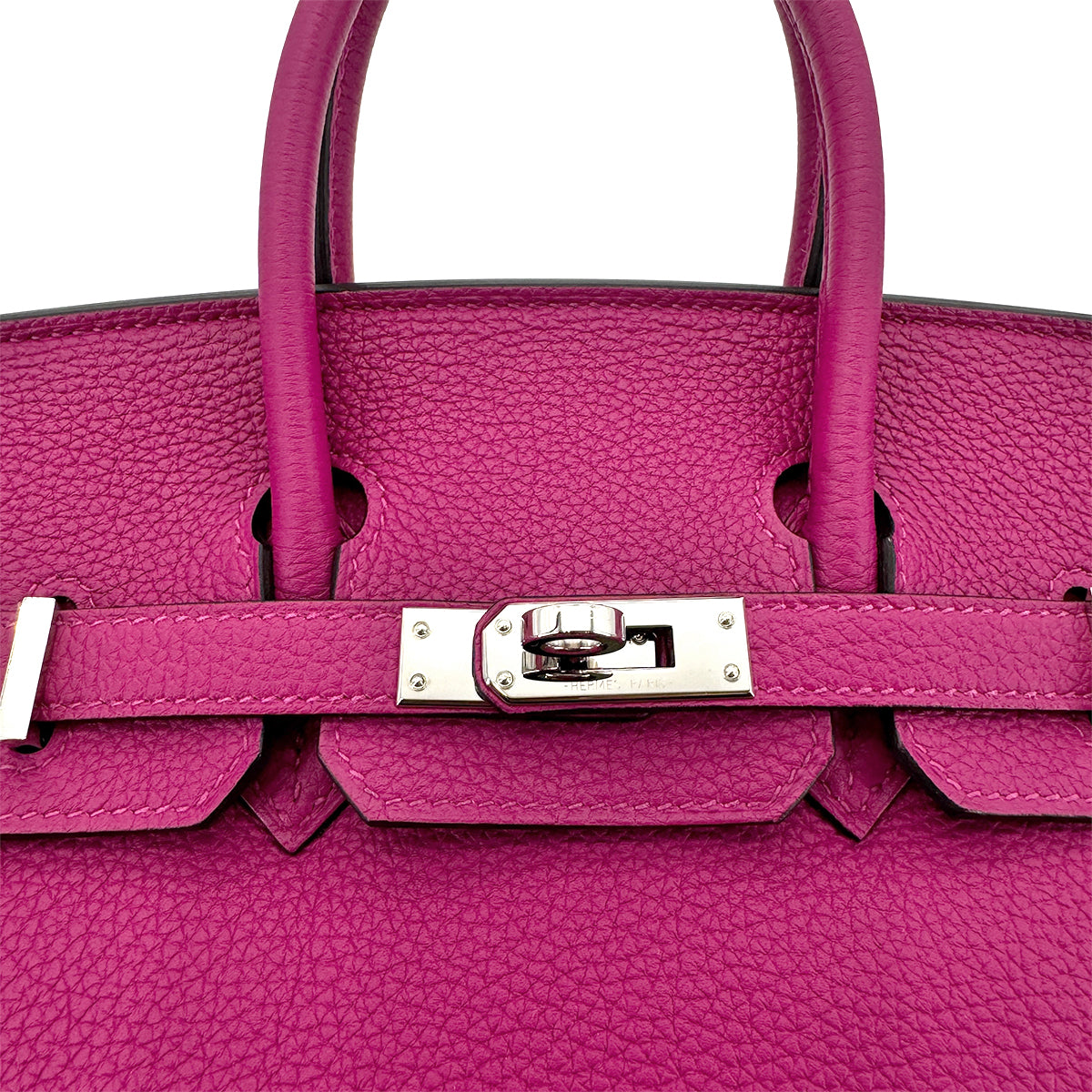 HERMES BIRKIN 25 ROSE PURPLE TOGO HAND BAG C SHW 90275896