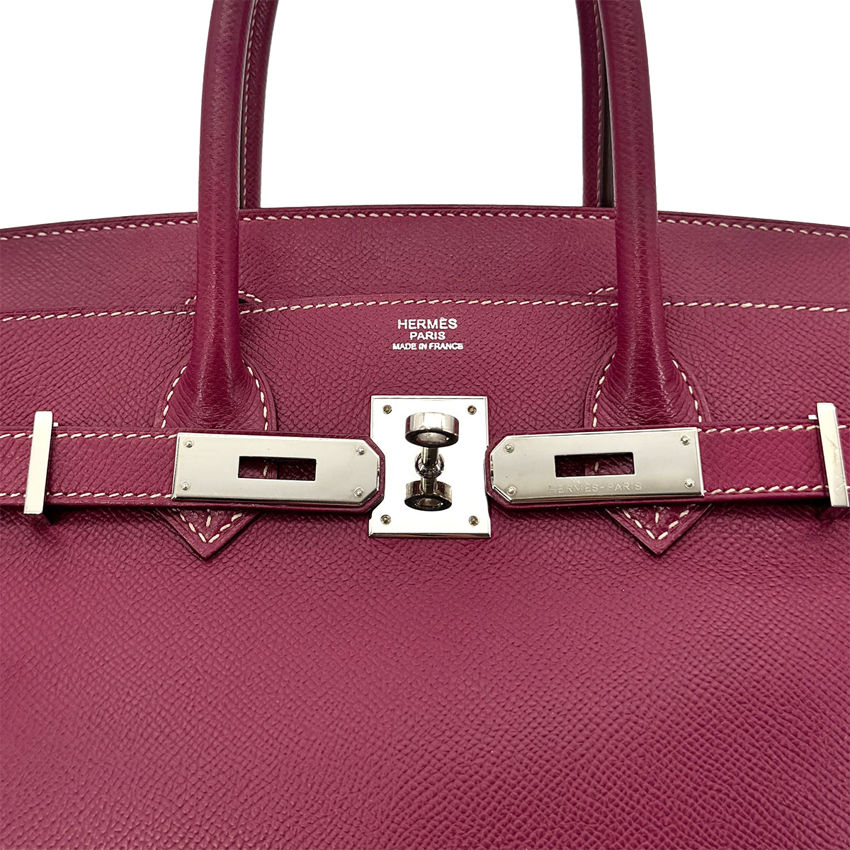 HERMES CANDY BIRKIN 30 TOSCA ROSE TYRIEN EPSOM HAND BAG □O SHW 90275898