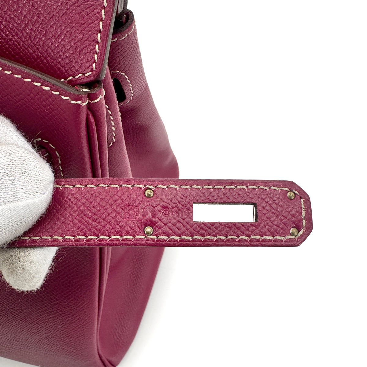 HERMES CANDY BIRKIN 30 TOSCA ROSE TYRIEN EPSOM HAND BAG □O SHW 90275898