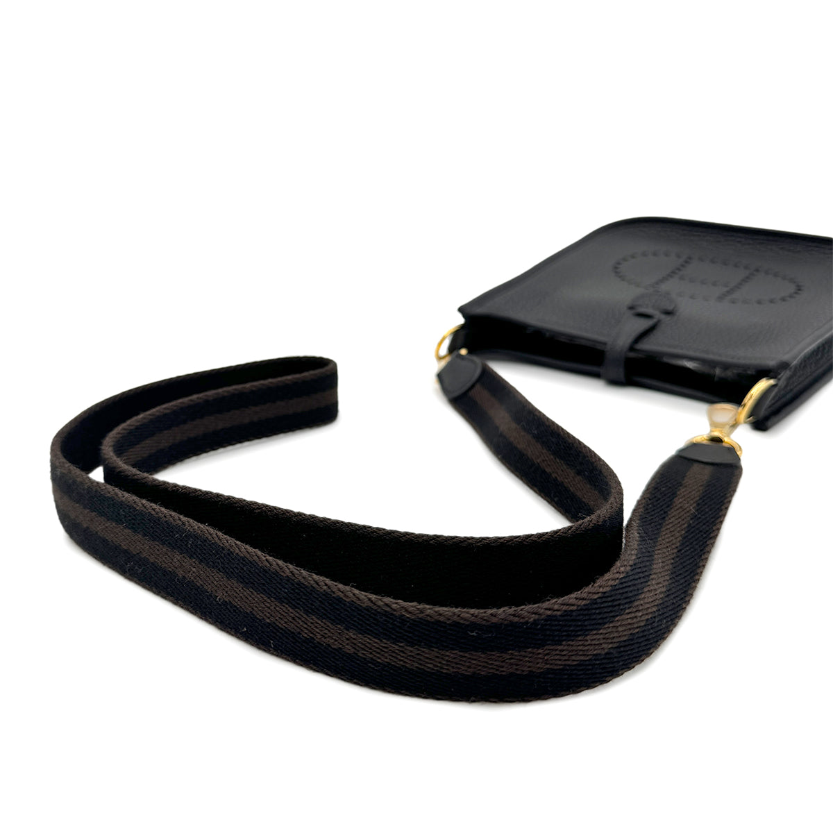 HERMES EVELYNE TPM AMAZON BLACK TAURILLON CLEMENCE SHOULDER BAG W 90275906