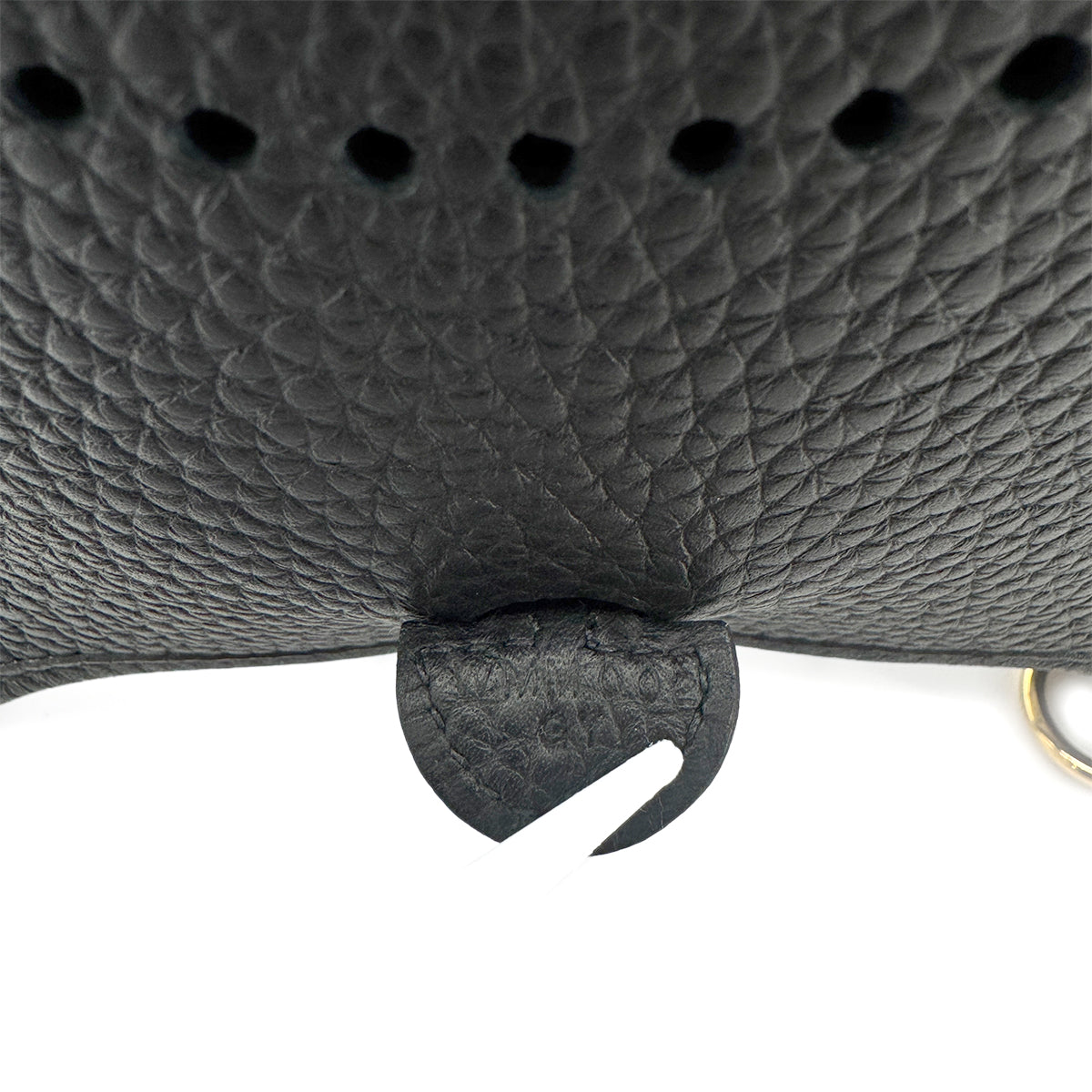 HERMES EVELYNE TPM AMAZON BLACK TAURILLON CLEMENCE SHOULDER BAG W 90275906