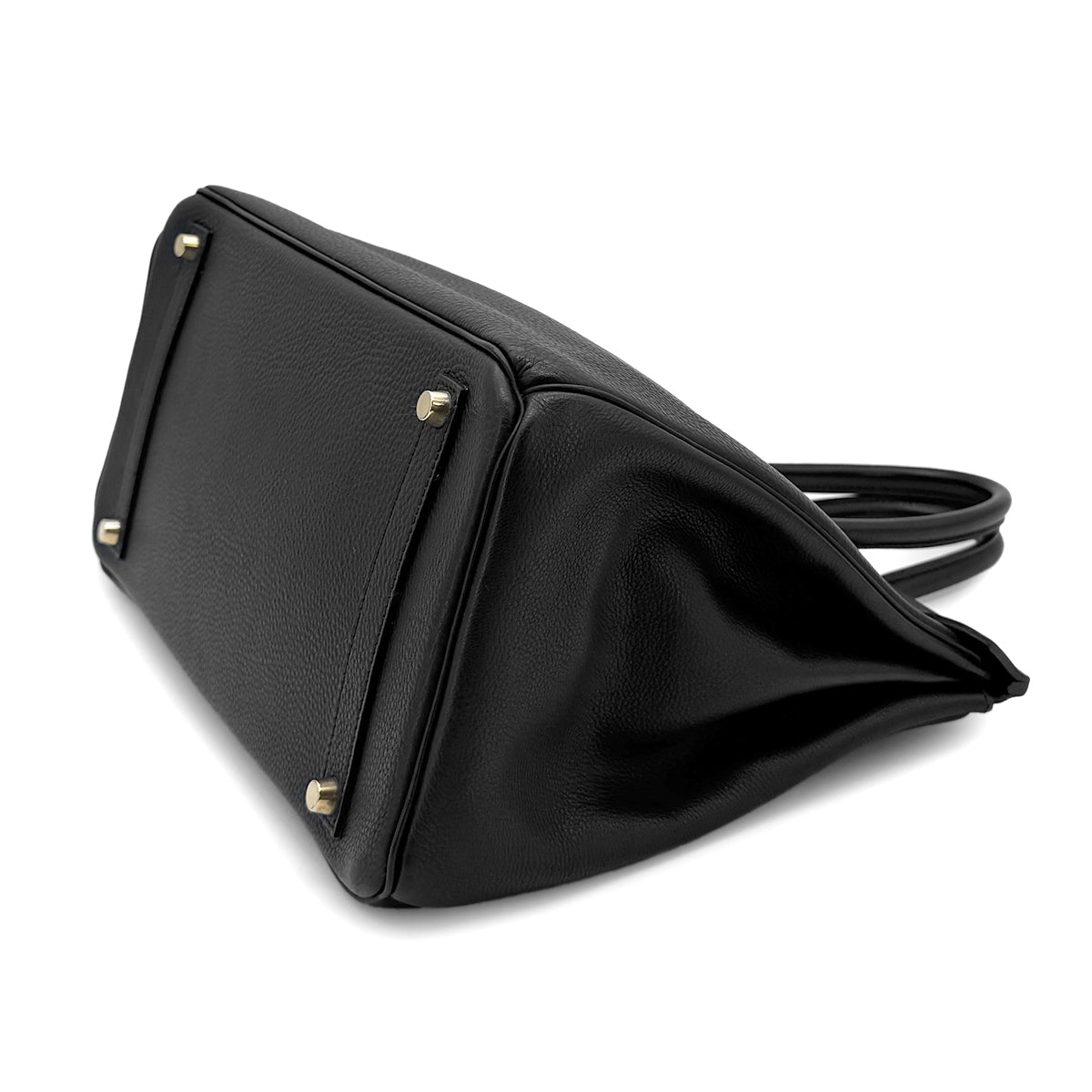 HERMES BIRKIN 35 BLACK TOGO HAND BAG □C GHW 90275915