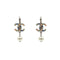 CHANEL EARRINGS COCOMARK FAUX PEARL COLOR STONE SWING 17S 90275925 - PURPOSE