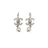 CHANEL EARRINGS COCOMARK FAUX PEARL COLOR STONE SWING 17S 90275925 - PURPOSE