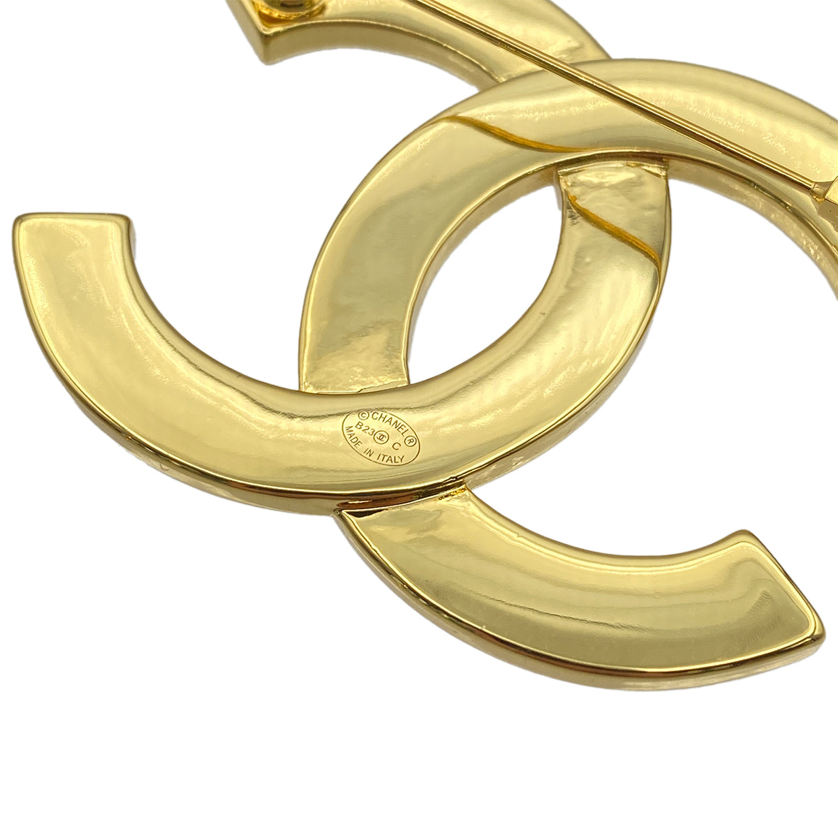 CHANEL COCOMARK BROOCH WHITE ACCESSORY B23C 90275927