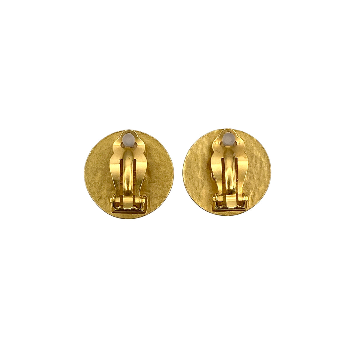 CHANEL VINTAGE EARRINGS COCOMARK STONE ACCESSORY 95A 90275930