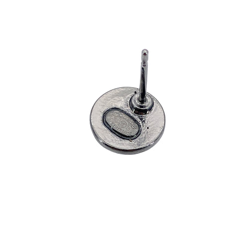 CHANEL EARRINGS COCOMARK COLOR STONE GUNMETAL A16B 90275935 - PURPOSE