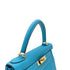 HERMES KELLY 28 RETOURNE TURQUOISE TOGO HAND SHOULDER BAG □R GHW 90275976 - PURPOSE