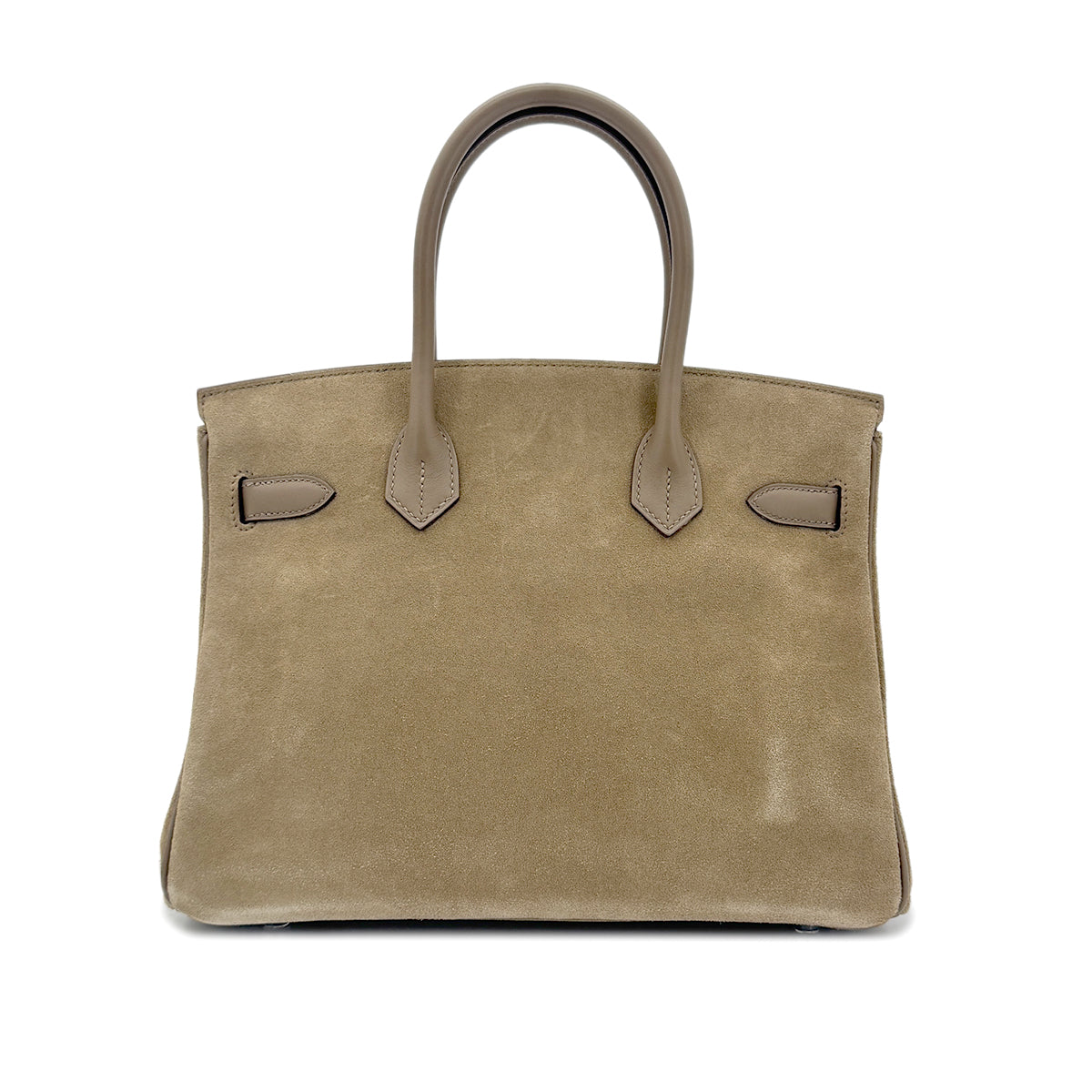 HERMES BIRKIN 30 ETOUPE GRIS CAILLOU GRIZZLY VEAU SWIFT HAND BAG Z SHW 90275977