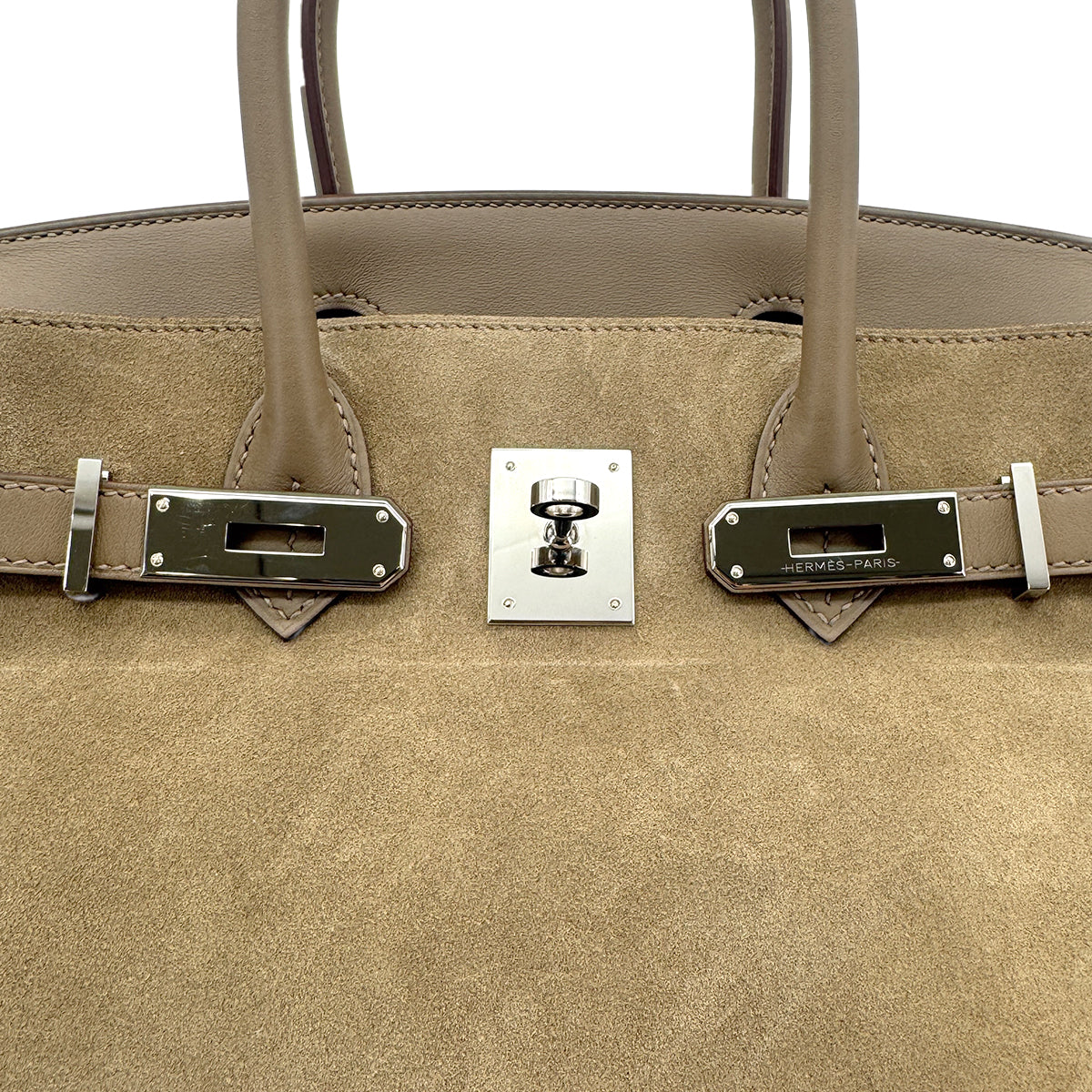 HERMES BIRKIN 30 ETOUPE GRIS CAILLOU GRIZZLY VEAU SWIFT HAND BAG Z SHW 90275977