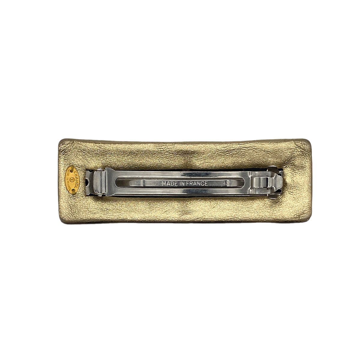 CHANEL VINTAGE VALLETTA COCOMARK GOLD HAIR ACCESSORY 90276333