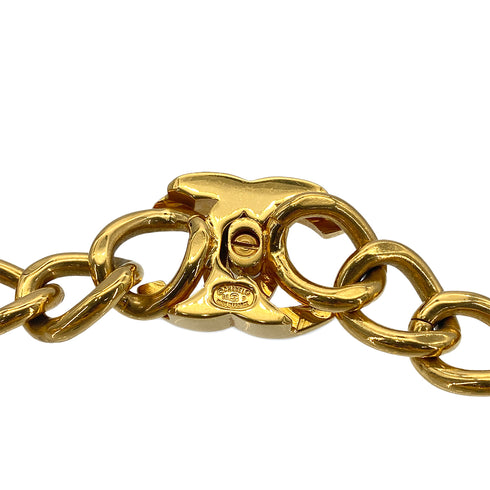 CHANEL VINTAGE NECKLACE COCOMARK TURN LOCK ACCESSORY 96P 90276348 - PURPOSE