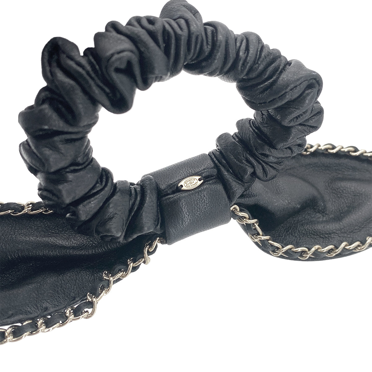 CHANEL HAIR RUBBER COCOMARK RIBBON HAIR ACCESSORY A22S 90276350