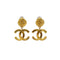 CHANEL VINTAGE EARRINGS COCOMARK GOLD SWING ACCESSORY 95A 90276351 - PURPOSE