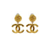CHANEL VINTAGE EARRINGS COCOMARK GOLD SWING ACCESSORY 95A 90276351 - PURPOSE