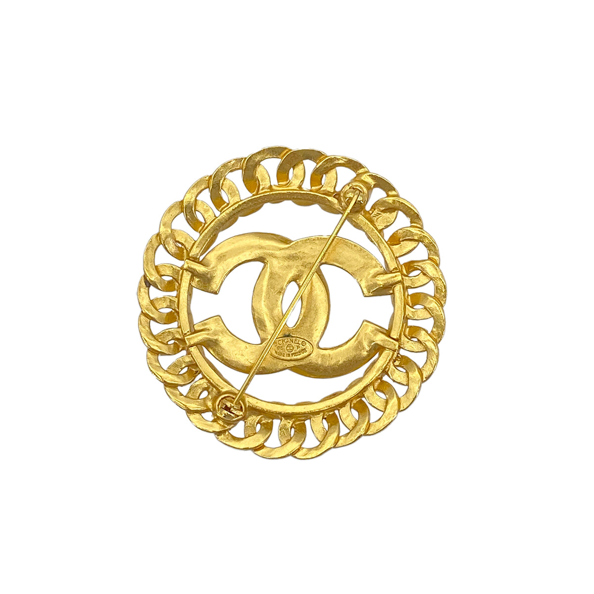 CHANEL VINTAGE COCOMARK BROOCH ACCESSORY 96P 90276354