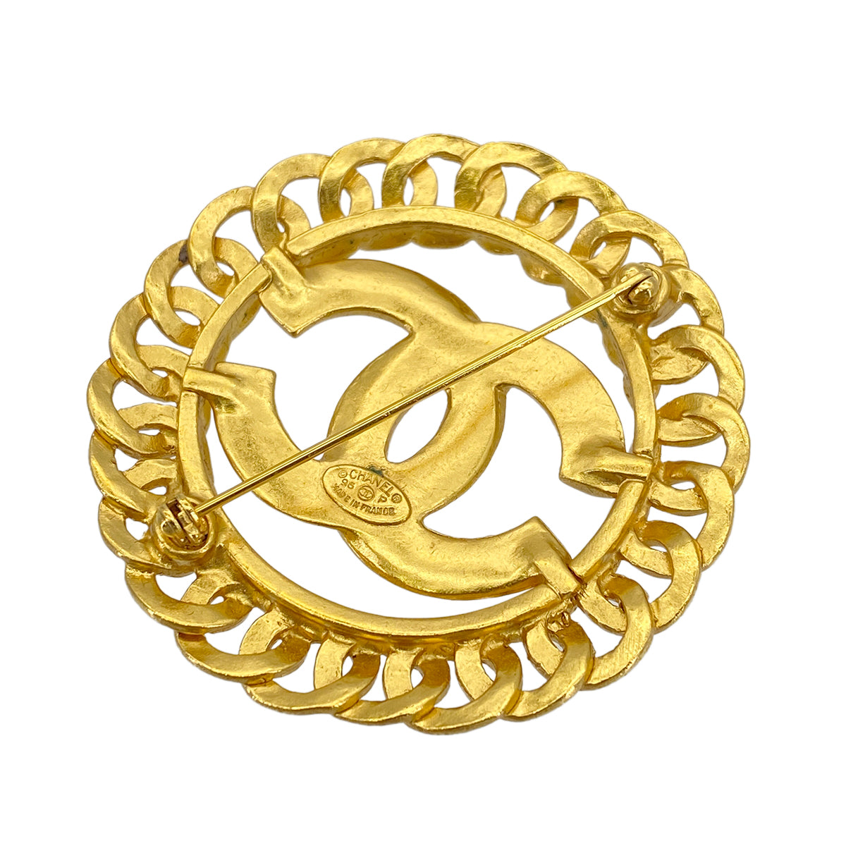 CHANEL VINTAGE COCOMARK BROOCH ACCESSORY 96P 90276354