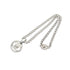 CHANEL VINTAGE NECKLACE COCOMARK TURN LOCK SILVER ACCESSORY 90276357 - PURPOSE