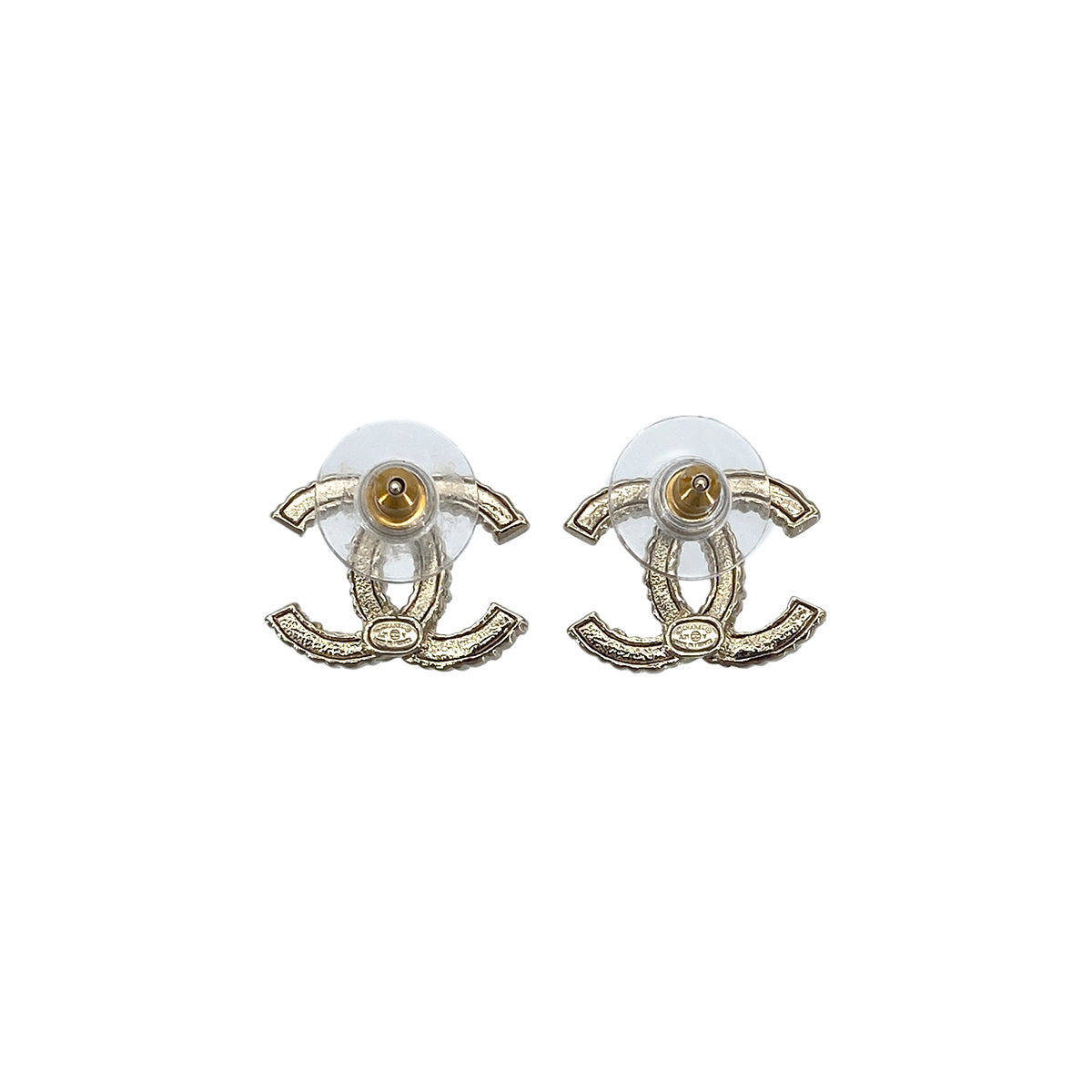 CHANEL EARRINGS COCOMARK COLOR STONE ACCESSORY A21V 90276358