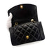 CHANEL VINTAGE DIANA SMALL CHAIN SHOULDER BAG BLACK LAMB SKIN 90276363 - PURPOSE