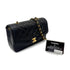 CHANEL VINTAGE DIANA SMALL CHAIN SHOULDER BAG BLACK LAMB SKIN 90276363 - PURPOSE
