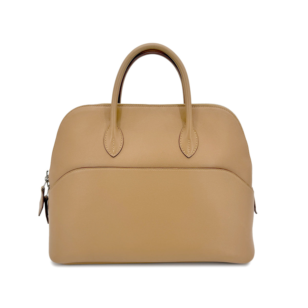 HERMES BOLIDE 1923 30 BISCUIT VEAU SWIFT HAND BAG □L SHW 90276365