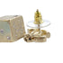 CHANEL EARRINGS TURN LOCK DICE RHINESTONE GOLD ACCESSORY B21P 90276376 - PURPOSE