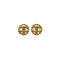 CHANEL VINTAGE EARRINGS COCOMARK RHINESTONE CIRCLE GOLD ACCESSORY 90276378 - PURPOSE