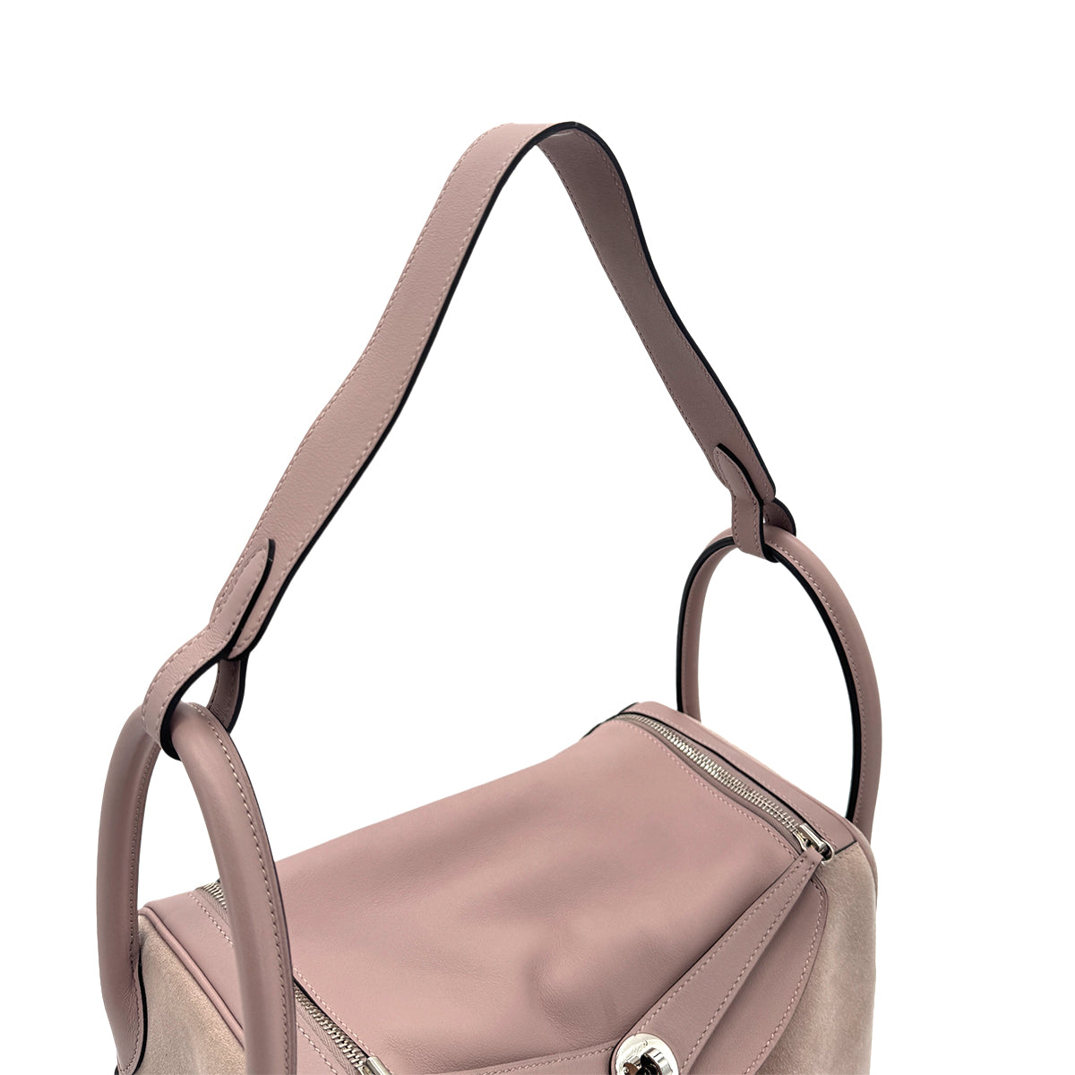 HERMES LINDY 30 GLYCINE SWIFT GRIZZLY SHOULDER BAG X SHW 90276392