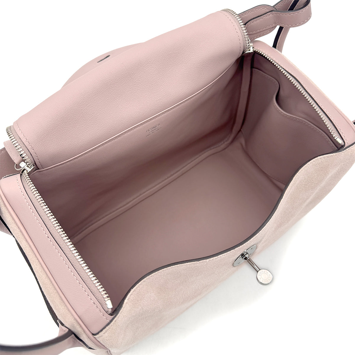 HERMES LINDY 30 GLYCINE SWIFT GRIZZLY SHOULDER BAG X SHW 90276392