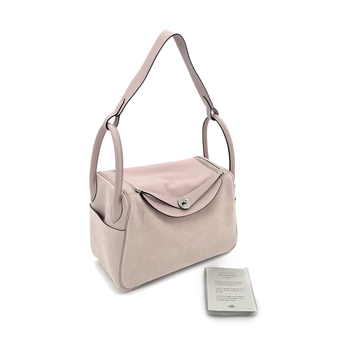 HERMES LINDY 30 GLYCINE SWIFT GRIZZLY SHOULDER BAG X SHW 90276392