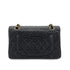 CHANEL VINTAGE CLASSIC FLAP SMALL CHAIN SHOULDER BAG BLACK CAVIAR SKIN 90276399 - PURPOSE