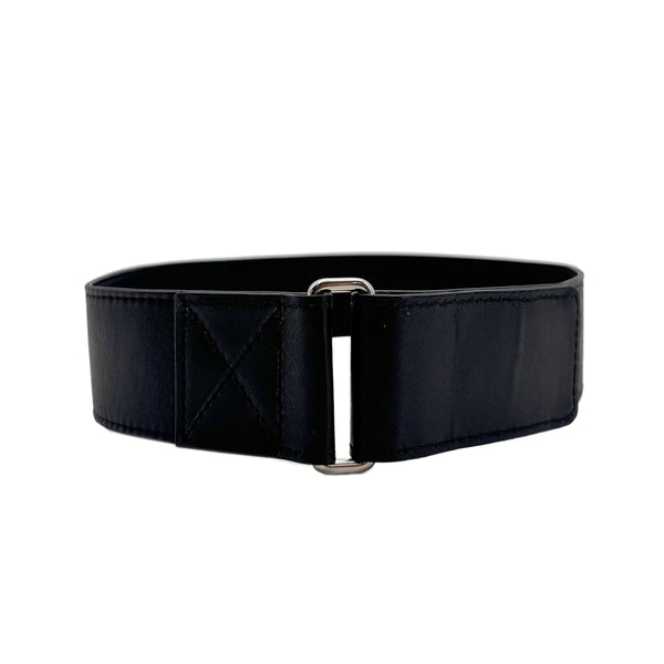 CHANEL BELT LEATHER COCOMARK BLACK ACCESSORY 17K 90276616