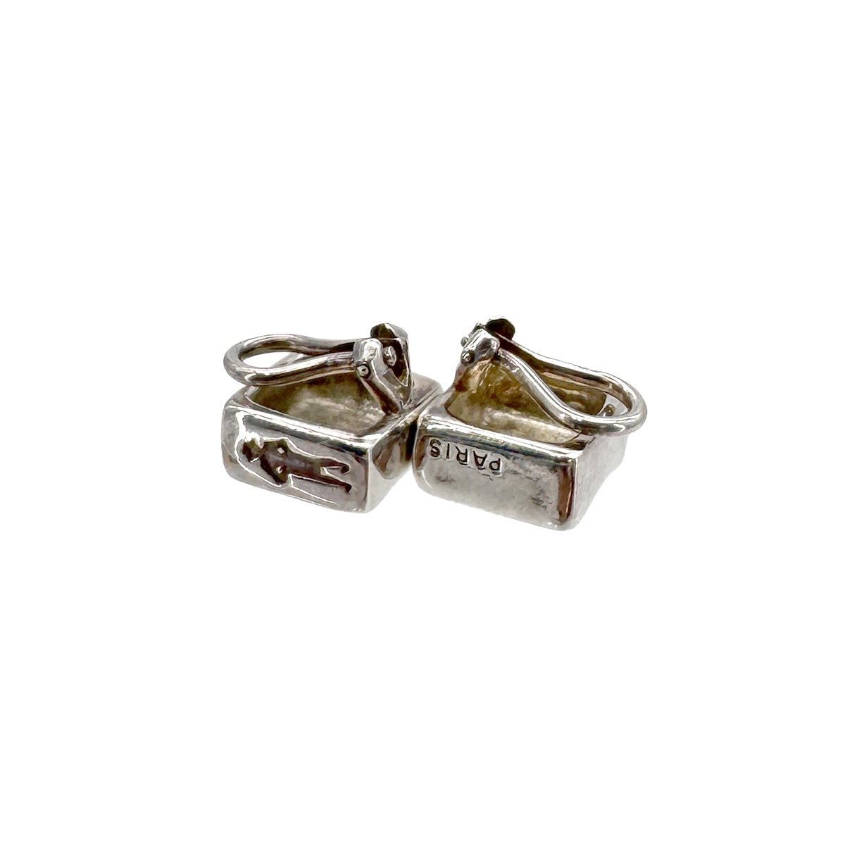 CHANEL VINTAGE EARRINGS CLOVER MADEMOISE ACCESSORY 90276620