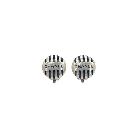 CHANEL VINTAGE EARRINGS LION MOTIF COCOMARK ACCESSORY 99P 90276622 - PURPOSE