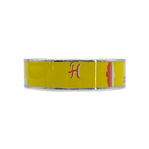 HERMES EMAIL BANGLE BRACELET YELLOW ACCESSORY 90276664 - PURPOSE