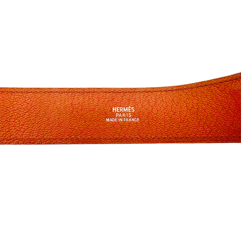 HERMES TOUAREG BRACELET ORANGE LEATHER ACCESSORY □G 90276668 - PURPOSE