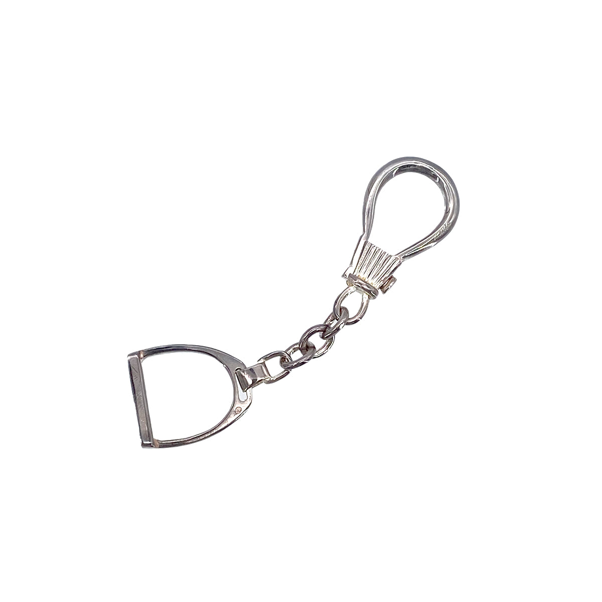 HERMES ETRIER KEY RING SILVER ACCESSORY 90276688