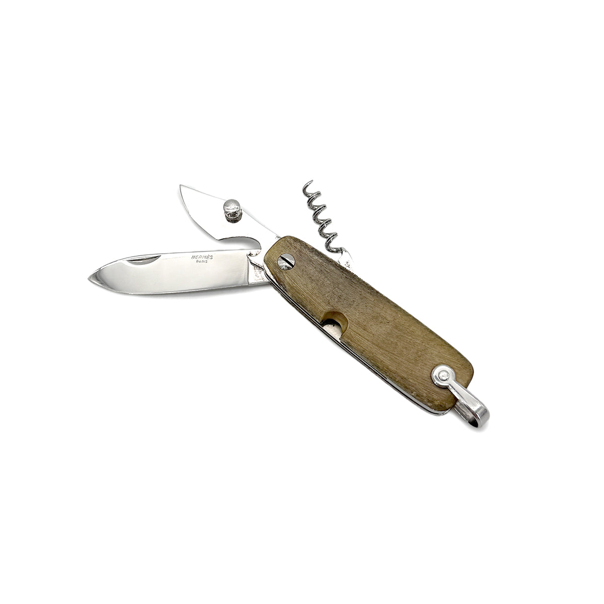 HERMES WINE OPENER BAFFALO HORN ACCESSORY 90276695