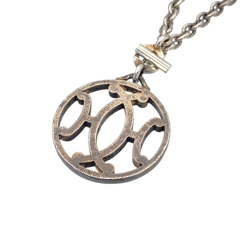 HERMES BAG CHARM LOGO MOTIF ACCESSORY SILVER 90276696 - PURPOSE